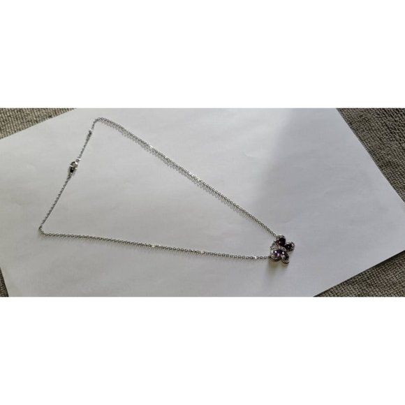 Kohl's Butterfly Amethyst Necklace - Picture 6 of 6